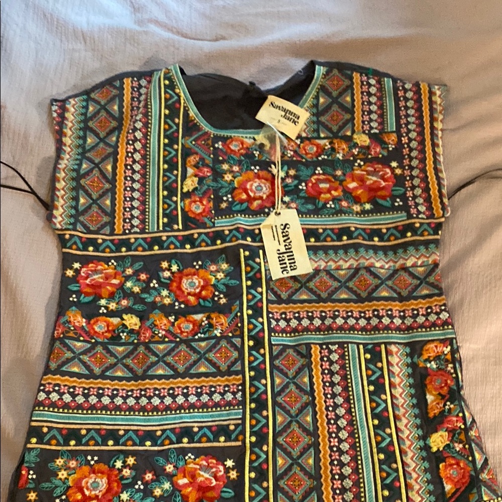 Sovereign Code Colorful Patterned Women's Top - Picture 3 of 7